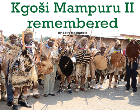 Minister Masutha led the commemorative celebrations of the life of Kgoši Mampuru II. Minister Masutha led the commemorative celebrations of the life of Kgoši Mampuru II.