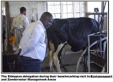 Benchmarking visit at Baviaan and Zonderwater