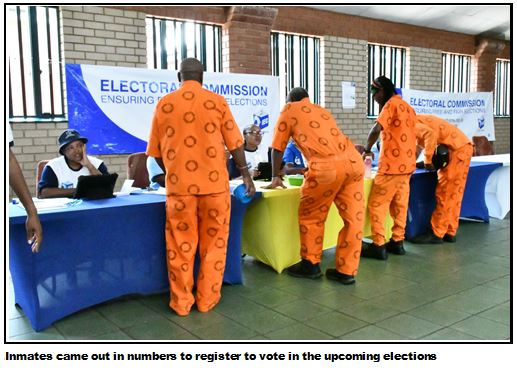 Offenders came out in numbers to register